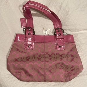 Brand new pink coach purse